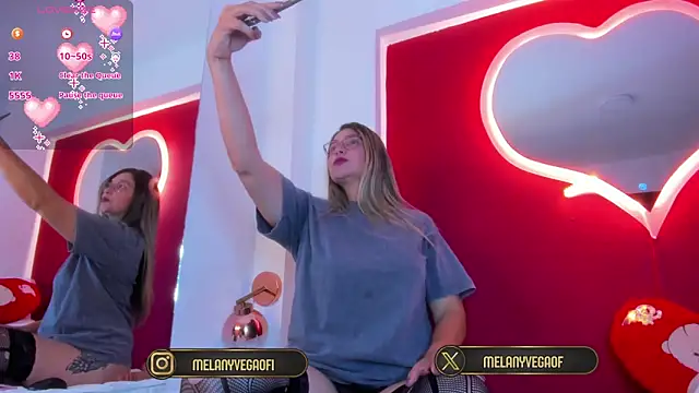 Snapshot of MelanyVegas chatting on January 9, 2026, 8:39 am MelanyVegas online show from January 9, 2026, 8:39 am