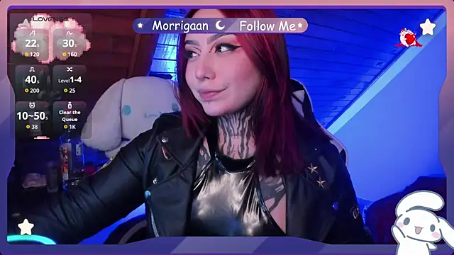  Morrigan  online show from February 14, 2026, 11:23 pm