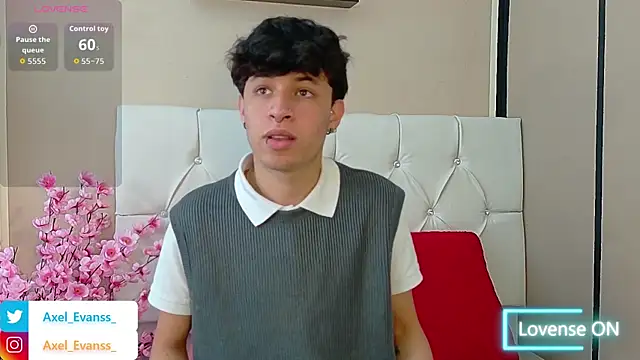 Axel  Evans online show from October 13, 2025, 1:00 pm