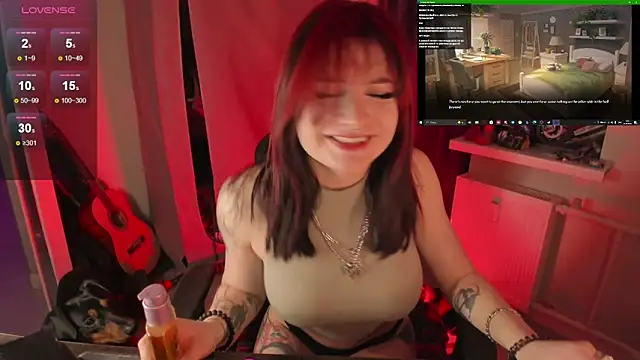 Snapshot of Melante chatting on February 17, 2026, 12:51 am Melante online show from February 17, 2026, 12:51 am