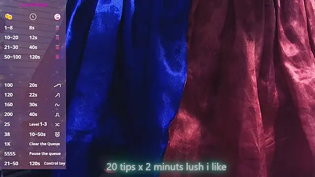 Snapshot of xinamora chatting on October 12, 2025, 7:57 pm xinamora online show from October 12, 2025, 7:57 pm