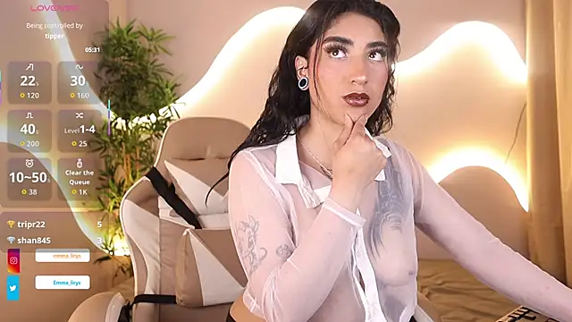 Emma and Issac online show from October 17, 2025, 4:15 am