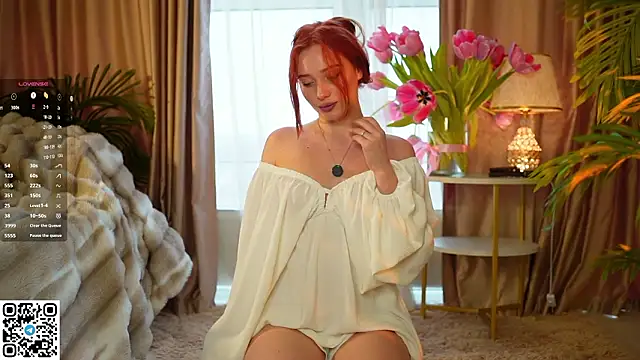 Snapshot of KissOfFlame chatting on March 1, 2026, 7:43 am KissOfFlame online show from March 1, 2026, 7:43 am