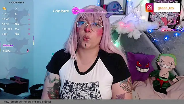 XxGreenGoodxX online show from December 19, 2025, 12:50 am