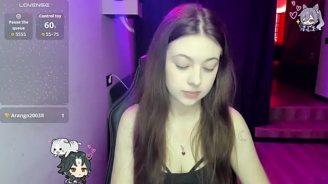 Snapshot of AmourLily chatting on October 9, 2025, 6:55 am AmourLily online show from October 9, 2025, 6:55 am