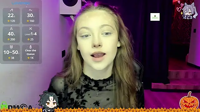 Snapshot of AmourLily chatting on October 31, 2025, 7:53 am AmourLily online show from October 31, 2025, 7:53 am