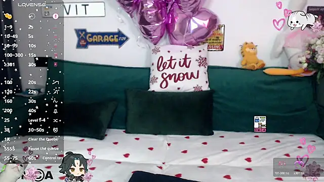 AmourLily online show from February 22, 2026, 7:29 am