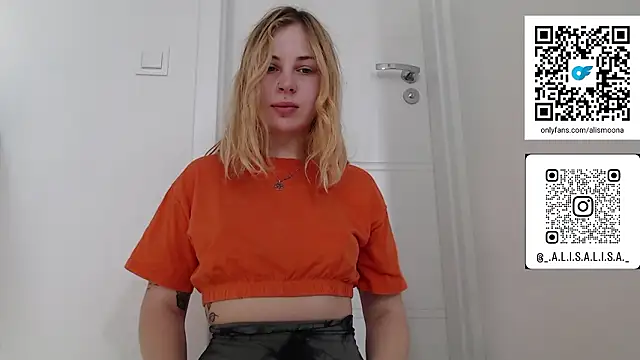 Snapshot of Alismoona chatting on February 20, 2026, 9:21 am Alismoona online show from February 20, 2026, 9:21 am