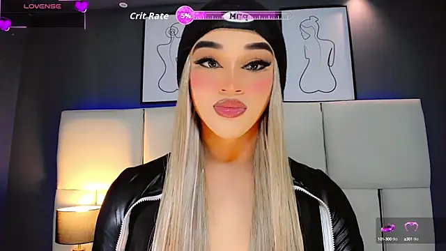 Valeriasmiithh online show from October 13, 2025, 8:31 pm