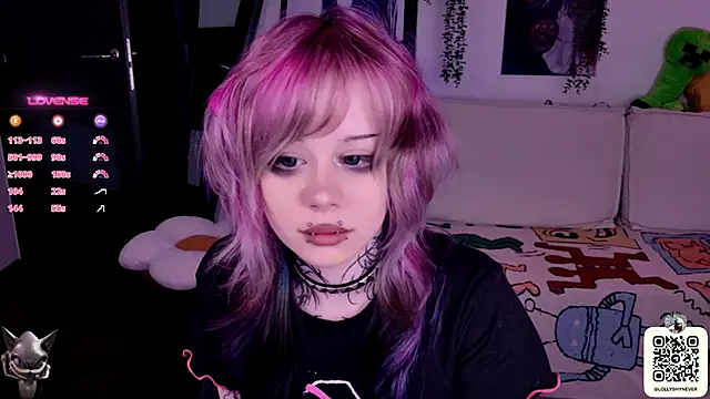 Lollyshy online show from October 19, 2025, 10:49 am