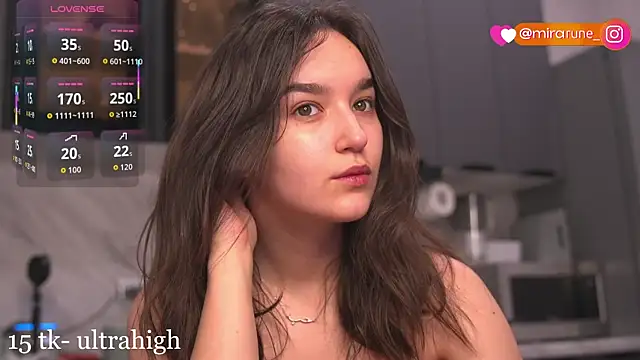 Snapshot of Mirarune chatting on January 16, 2026, 5:50 pm Mirarune online show from January 16, 2026, 5:50 pm