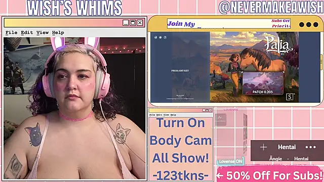 nevermakeawish online show from June 30, 2026, 9:43 am