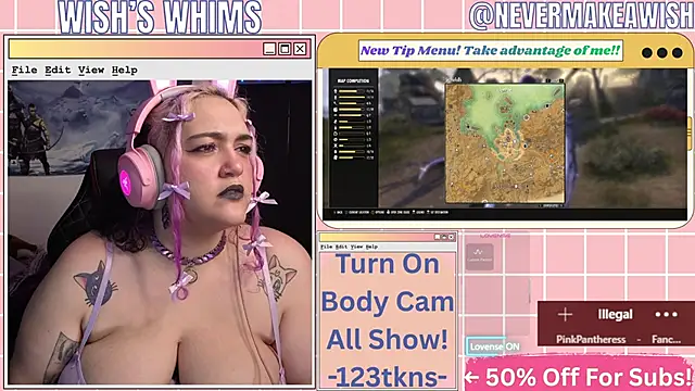 nevermakeawish online show from July 1, 2026, 9:33 am