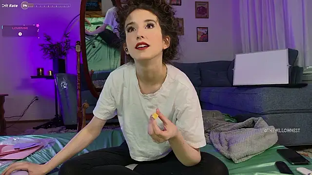 Snapshot of thewillownest_ chatting on February 1, 2026, 3:10 pm thewillownest online show from February 1, 2026, 3:10 pm