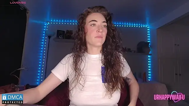 Snapshot of urhappywaifu chatting on October 21, 2025, 12:22 am urhappywaifu online show from October 21, 2025, 12:22 am