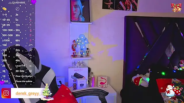 derek greyy  online show from December 15, 2025, 7:40 pm