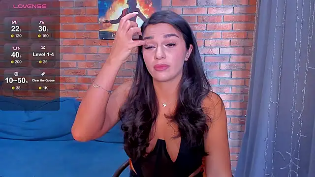 Snapshot of Andriana_1 chatting on October 24, 2025, 2:41 am Andriana 1 online show from October 24, 2025, 2:41 am