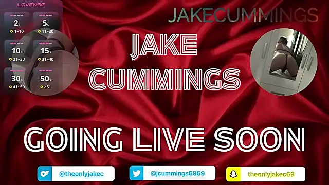 jakecummings69 online show from August 7, 2026, 8:22 pm