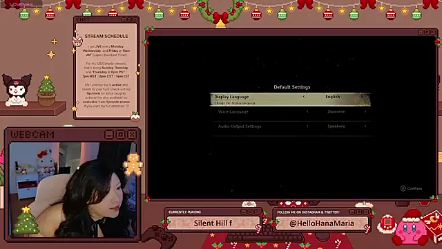 Snapshot of HanaMaria chatting on November 26, 2025, 2:23 am HanaMaria online show from November 26, 2025, 2:23 am