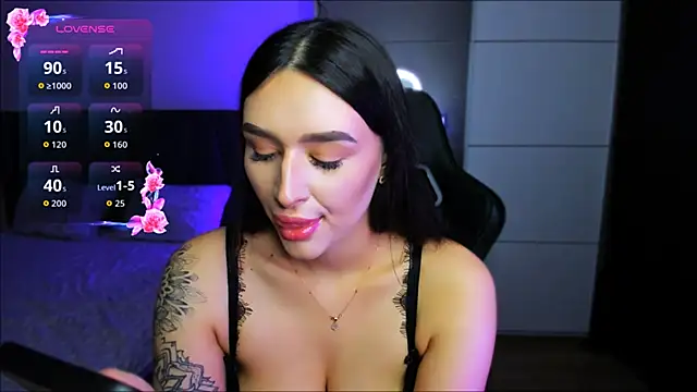 Veronica Larsson online show from November 9, 2025, 9:02 pm