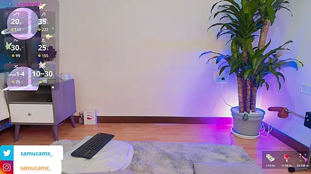 samucamx  online show from November 11, 2025, 1:16 am