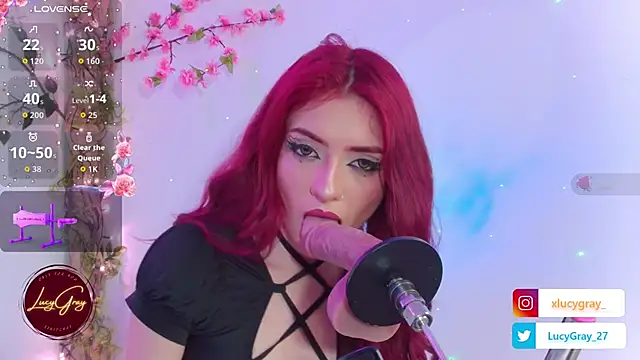 Snapshot of LucyGray chatting on September 14, 2025, 10:20 pm LucyGray online show from September 14, 2025, 10:20 pm