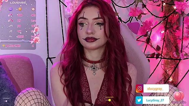 Snapshot of LucyGray chatting on October 10, 2025, 3:16 am LucyGray online show from October 10, 2025, 3:16 am
