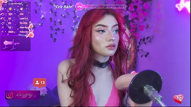 LucyGray online show from July 17, 2026, 6:20 am