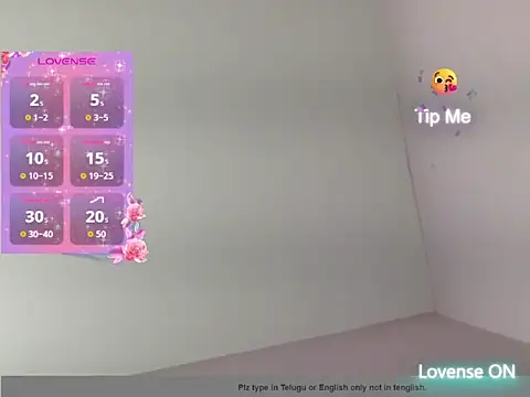 Snapshot of Nisha-telugu chatting on February 20, 2026, 6:08 pm Nisha-telugu online show from February 20, 2026, 6:08 pm