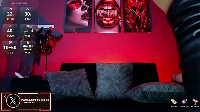 Snapshot of PaulaRussso chatting on February 5, 2026, 6:12 pm PaulaRussso online show from February 5, 2026, 6:12 pm