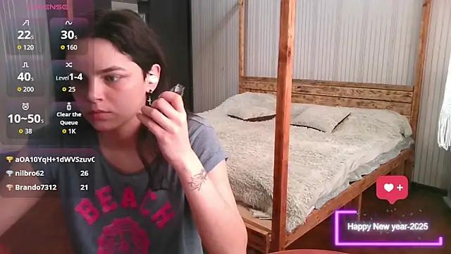 EthelsLover online show from December 21, 2025, 11:17 am