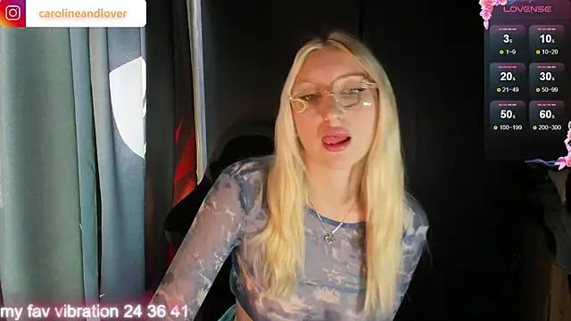 Caroline lover  online show from December 17, 2025, 11:16 am