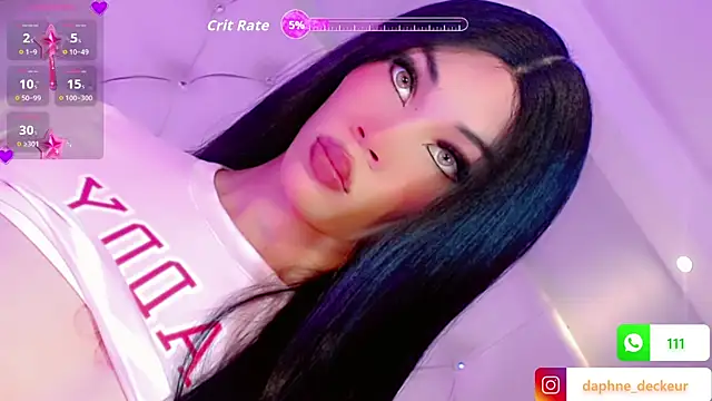 Daphnne XXX online show from October 26, 2025, 8:15 pm