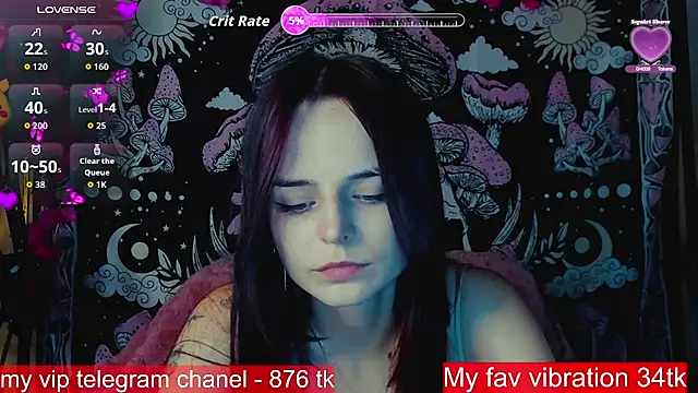 ArianaLight online show from October 21, 2025, 1:56 pm