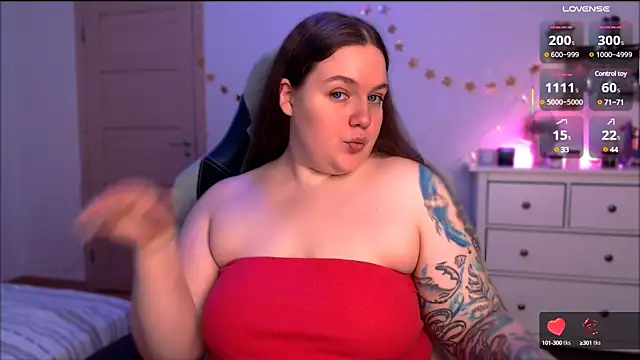 Snapshot of SummerTina chatting on February 22, 2025, 4:19 pm SummerTina online show from February 22, 2025, 4:19 pm