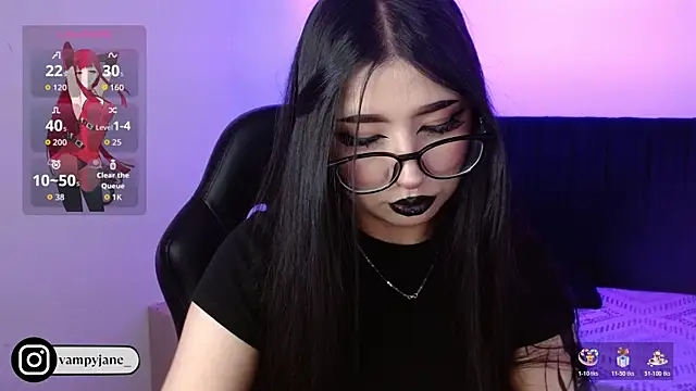 VamppyJane online show from November 14, 2025, 12:42 am