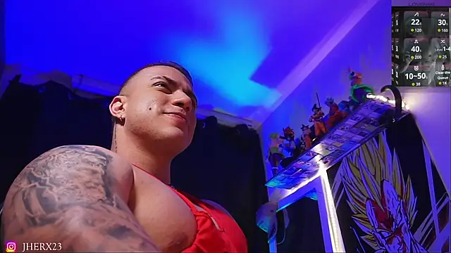 Snapshot of Jherxx chatting on January 12, 2026, 12:27 am Jherxx online show from January 12, 2026, 12:27 am