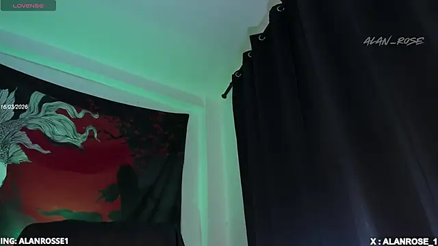 AlanRose01 online show from March 16, 2026, 11:58 am