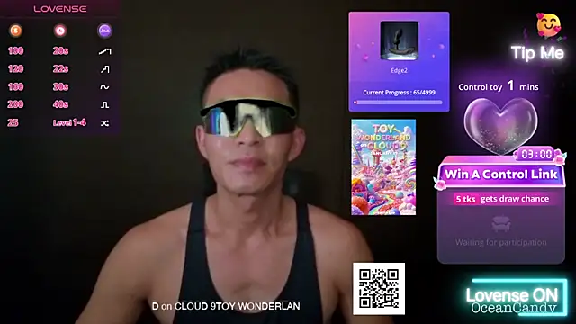 Snapshot of OceanCandy chatting on January 17, 2026, 3:06 pm OceanCandy online show from January 17, 2026, 3:06 pm