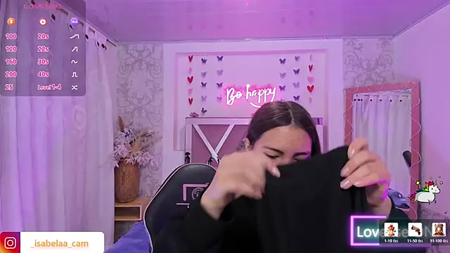 ISABELA TAY online show from April 6, 2026, 11:33 am