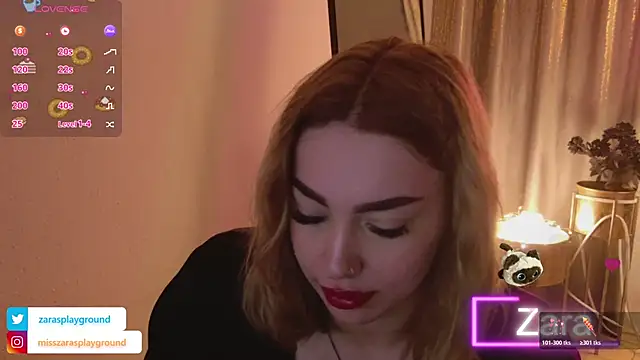 Snapshot of ZarasPlayground chatting on April 14, 2026, 6:14 pm ZarasPlayground online show from April 14, 2026, 6:14 pm