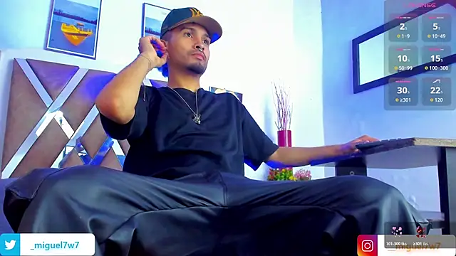   Miguel7w7 online show from December 14, 2025, 4:12 pm