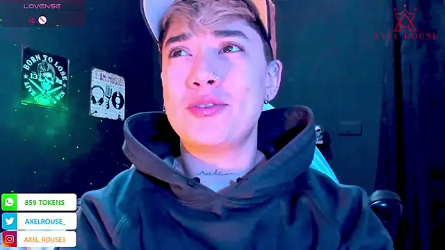 AxelRouse3 online show from January 13, 2026, 4:18 am