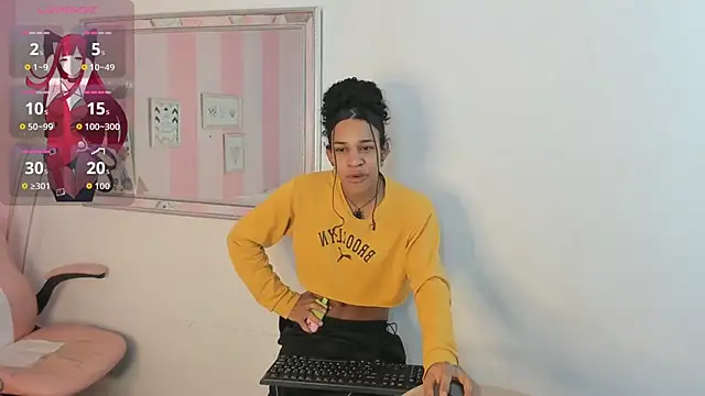 Amaia Monroe online show from March 3, 2026, 3:45 am