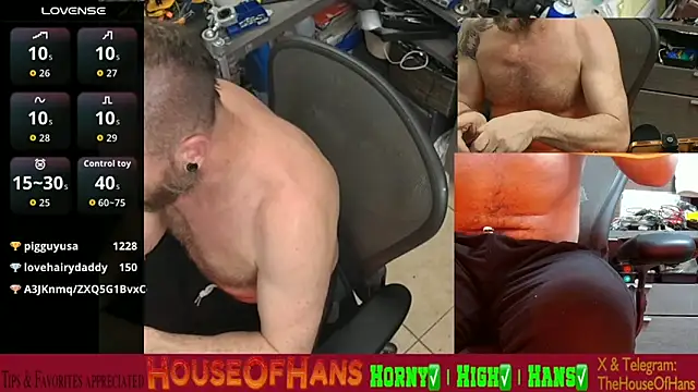 HouseOfHans online show from February 20, 2026, 9:37 pm