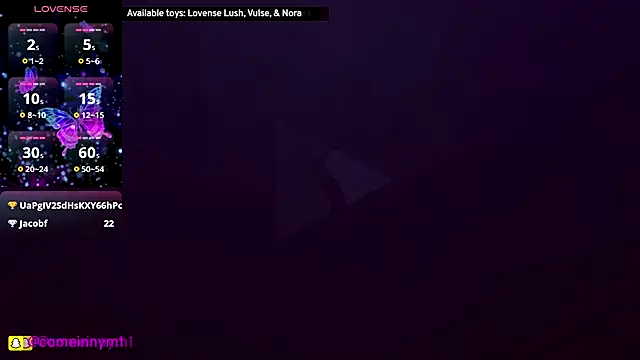 Snapshot of comeinnym chatting on December 20, 2025, 2:35 pm comeinnym online show from December 20, 2025, 2:35 pm