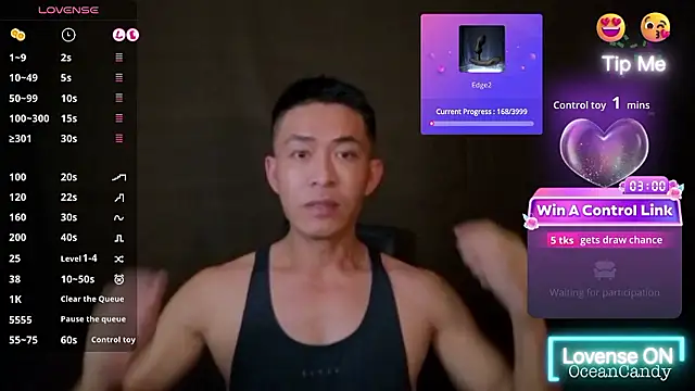 Snapshot of OceanCandy9 chatting on January 11, 2026, 1:49 pm OceanCandy9 online show from January 11, 2026, 1:49 pm