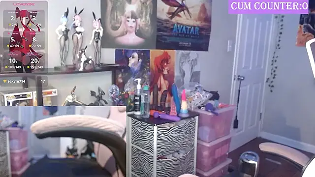 SynDarling6 online show from January 14, 2026, 8:47 pm