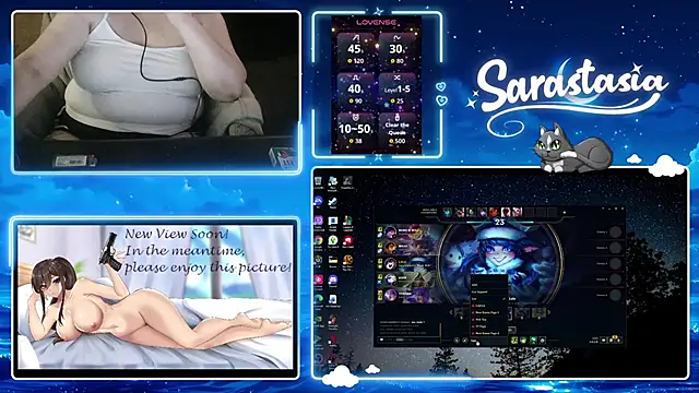 Sarastasia417 online show from April 27, 2026, 4:10 am