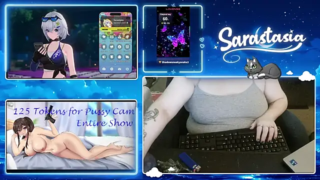 Sarastasia417 online show from June 24, 2026, 7:57 pm